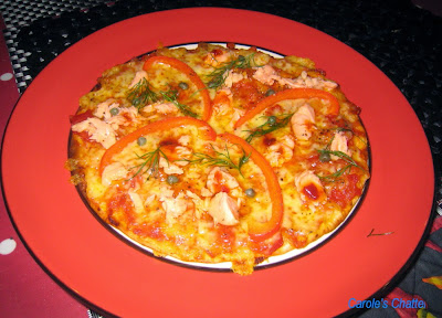 Carole's Chatter: Salmon Pizza