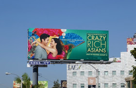 Crazy Rich Asians movie billboard