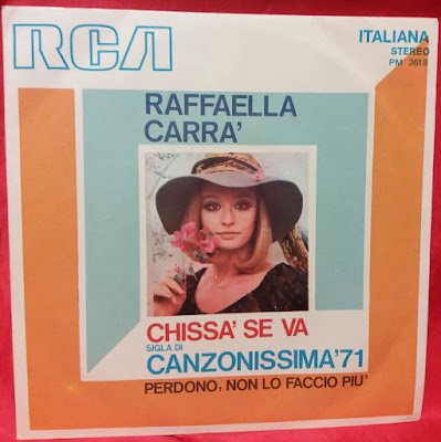 Raffaella Carrà - CHISSÀ SE VA - accordi, testo e video, karaoke, midi