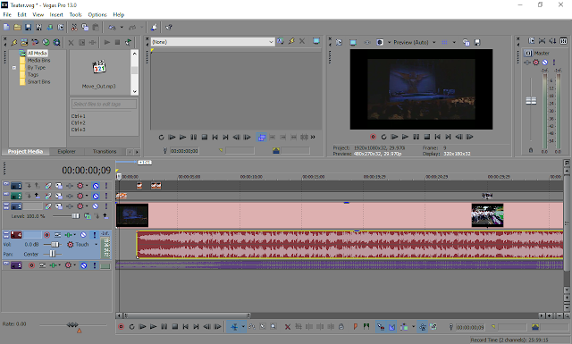 Cara Memisahkan Video dengan Audio di Sony Vegas