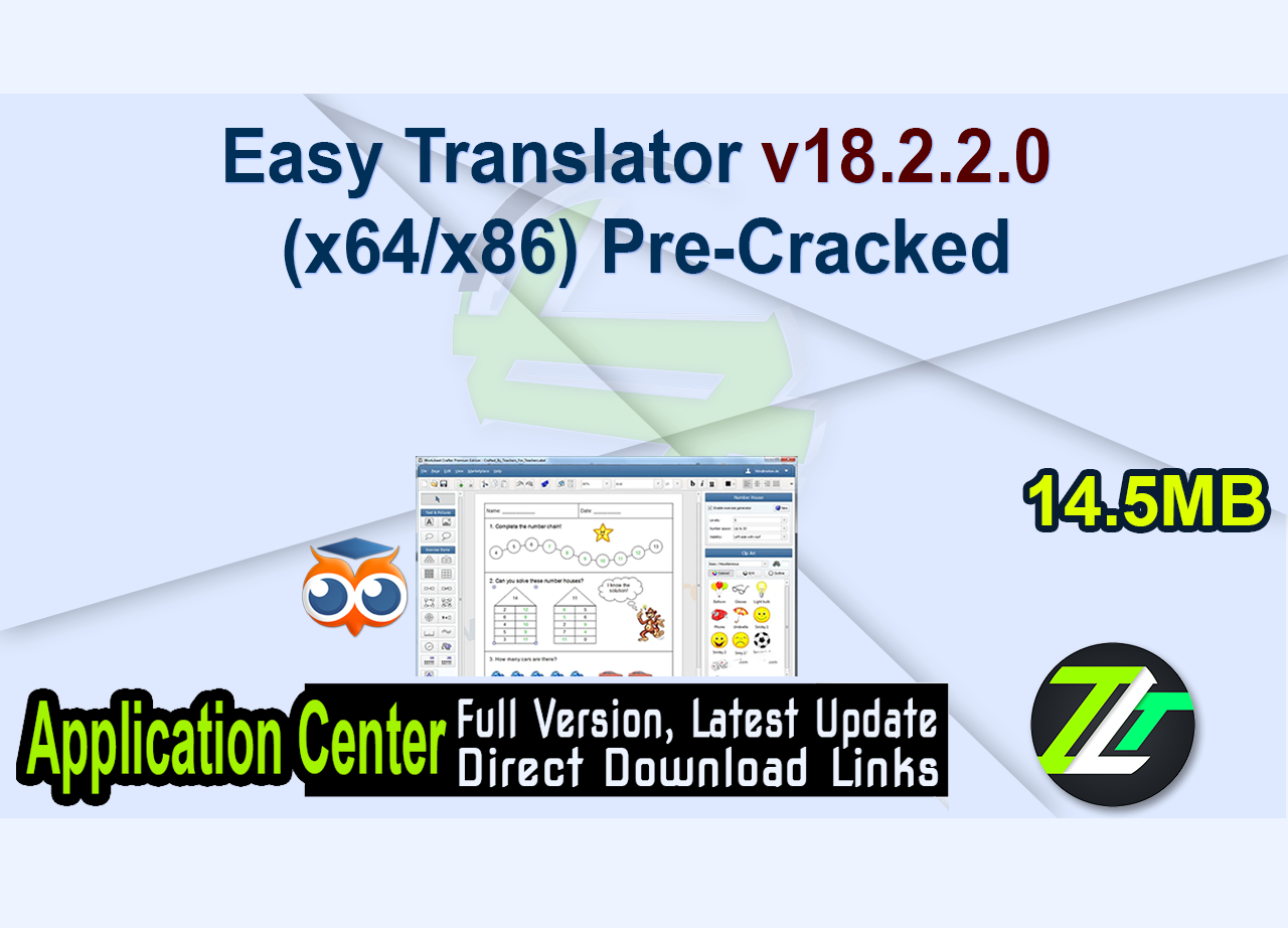 Easy Translator v18.2.2.0 (x64/x86) Pre-Cracked