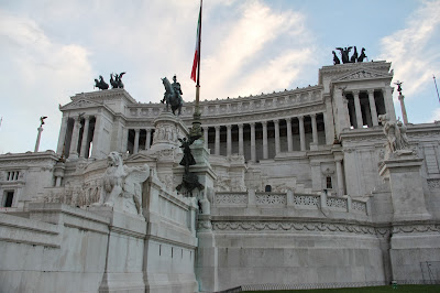 The "Wedding Cake" monument to Victor Emmanuel II