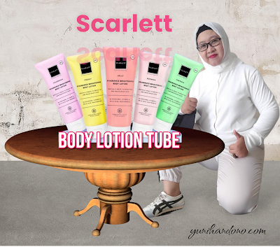 varian scarlett body lotion tube