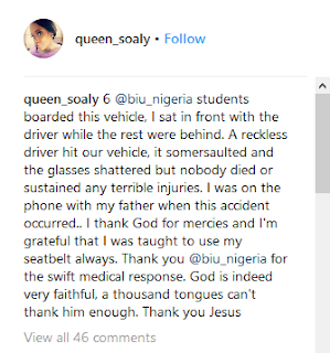 BIU Students Escape Death