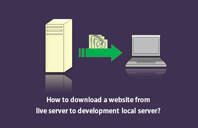 download-move-website-from-live-server-to-local-development-server