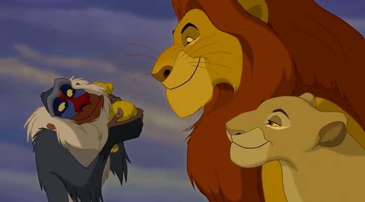 Screen Shot Of The Lion King (1994) Dual Audio Movie 300MB small Size PC Movie