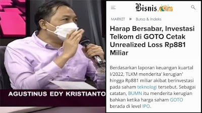 Agustinus: Nih Saya buatkan kronologi kasus Telkomsel-GOTO, Baunya amis sekali...