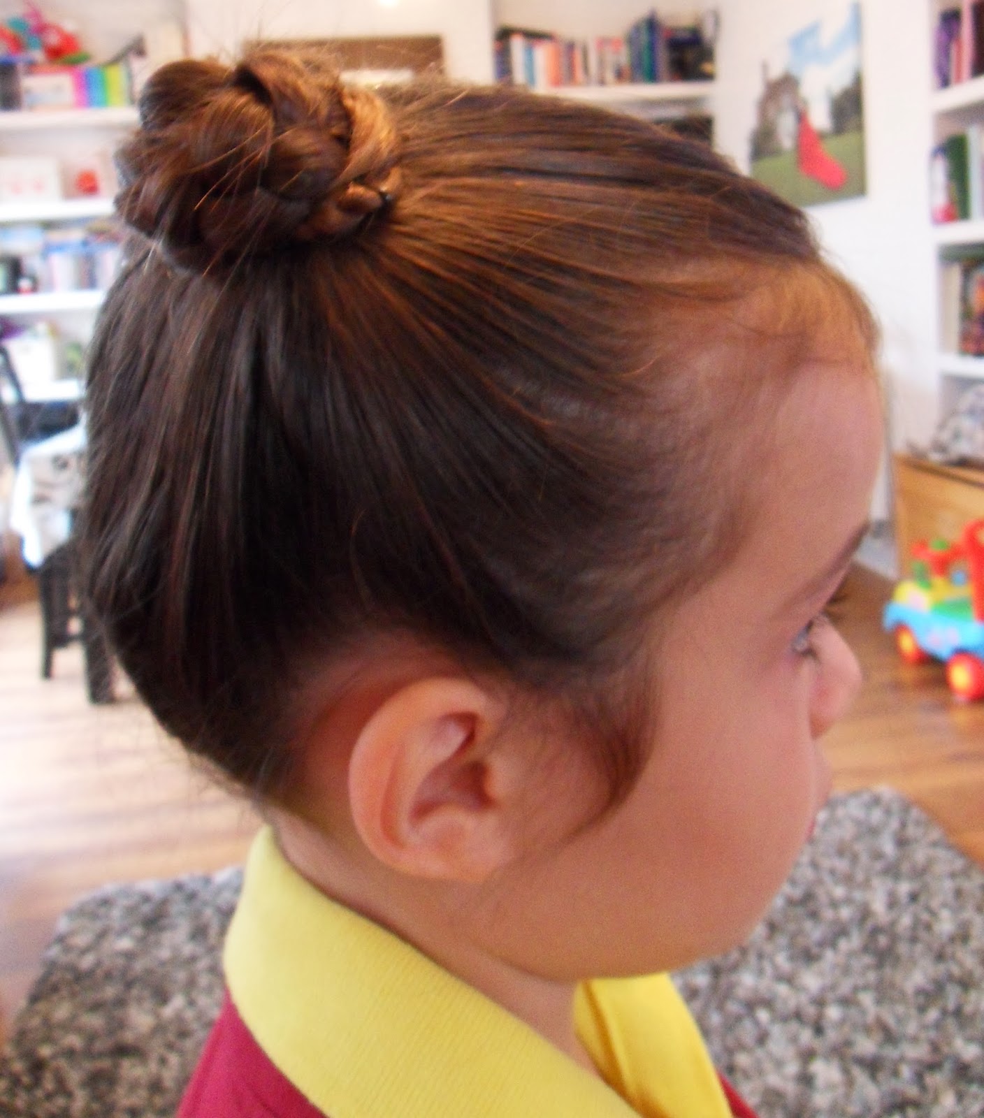 Yummy Mummy Survival: Girls Hairstyles - Double Braided Buns