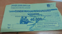 Tiket Masuk Tanjung Lesung Resorts Club