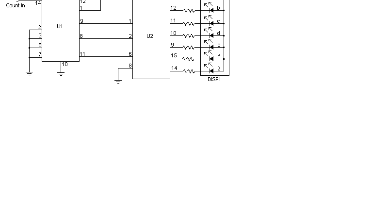 Counter Wall 7 Segment Circuit Diagram Schematic | Wiring  