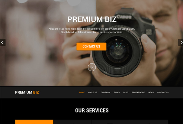 SKT Black Multipurpose Free Theme 