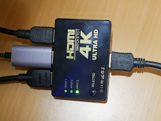 MVOWIZON製「4Kx2K HDMI分配器（3入力1出力）」