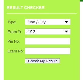 Result checker for NECO