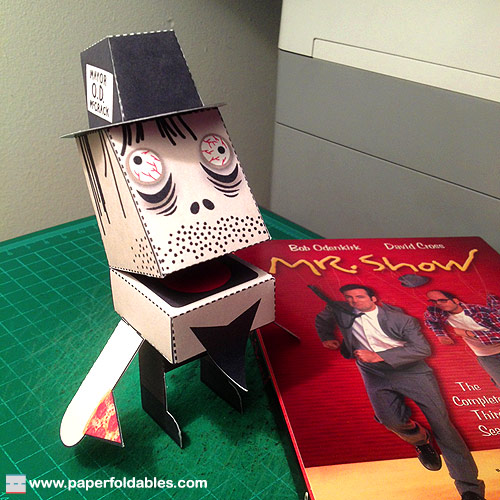 Mayor OD McCrack Paper Toy