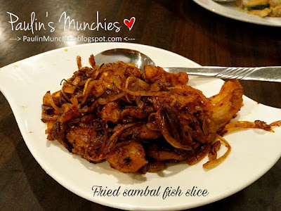 Paulin's Muchies - Mooi Chin Place at Landmark Village Hotel - Fried sambal fish slice