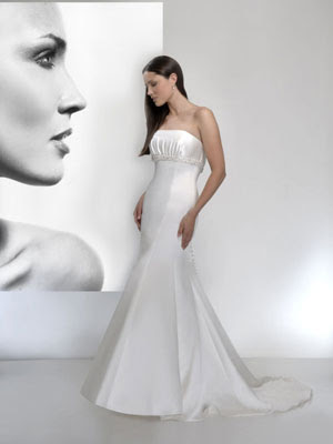 Strapless A-Line Wedding Dress 2009