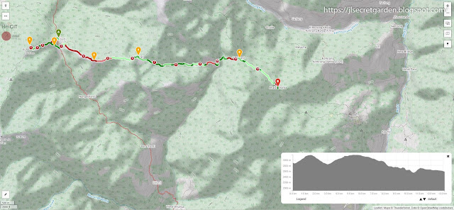 Nepal Poon Hill Ghorepani to Ghandruk trek route map GPX
