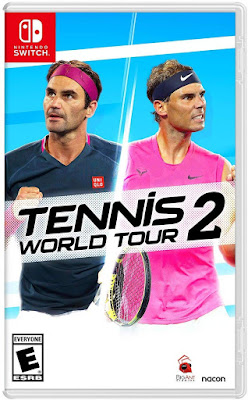 Tennis World Tour 2 Game Cover Nintendo Switch