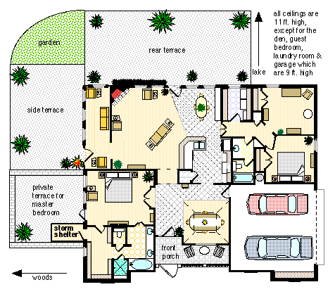 Modern, House, Floor, Plans