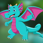 Play Games4King Elegant Dragon Escape Game