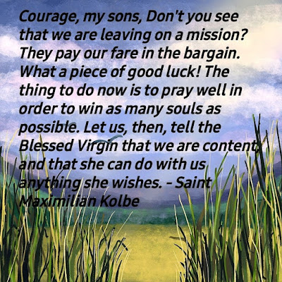 Saintly Sayings Of The Day Saint Maximilian Kolbe