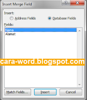 Cara Membuat Mail Merge Word