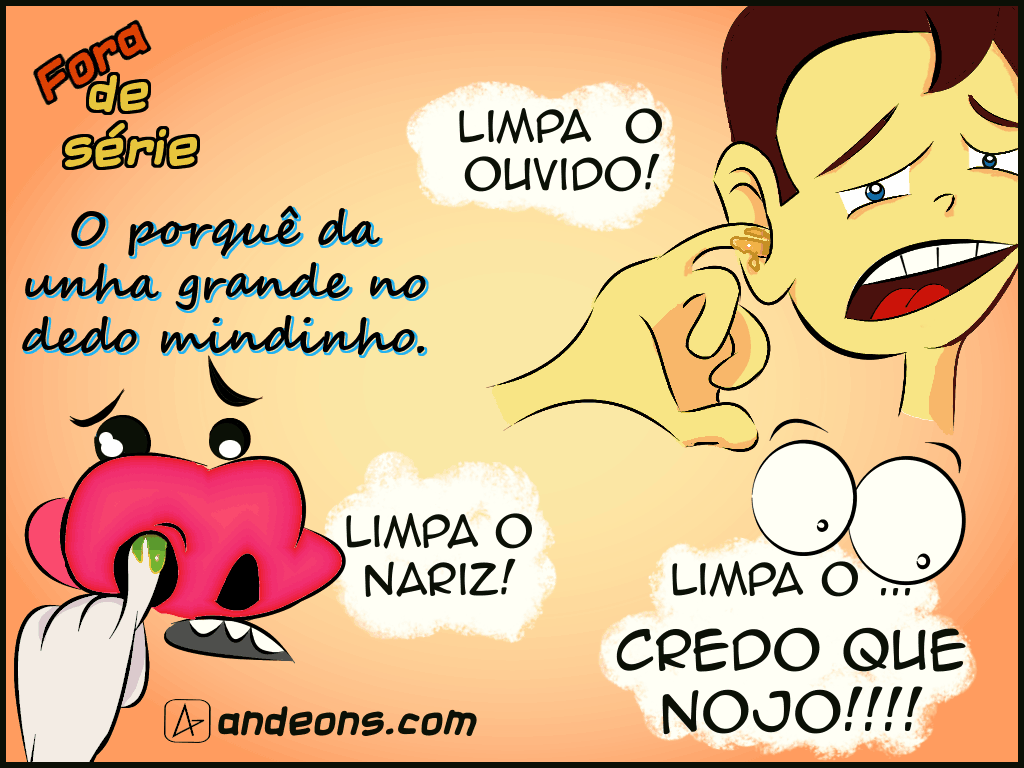 Fora de Série - O porquê da unha grande no mindinho