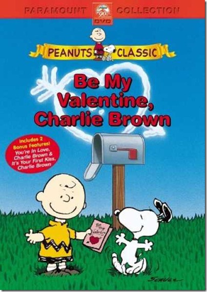 Be My Valentine, Charlie Brown DVD cover