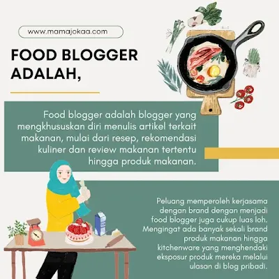 Food blogger adalah