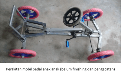Make your own go cart pedal car for kids