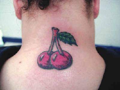 Cherry Tattoos are very popular among women especially as a symbol that can