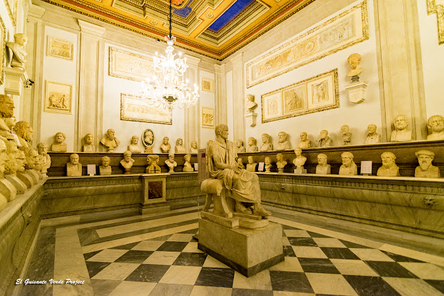 Museos Capitolinos, Sala de los Filósofos - Roma, por El Guisante Verde Project