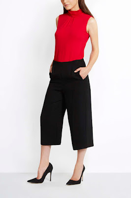 Wallis Black Culottes