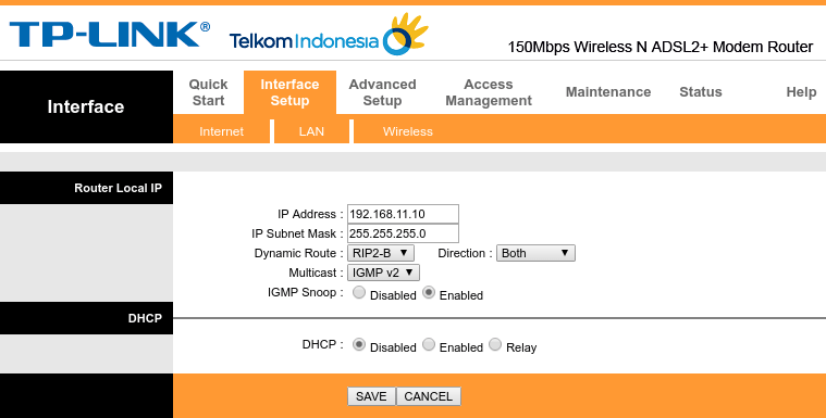  Cara Setting TP LINK TD W8951ND Sebagai Access Point 