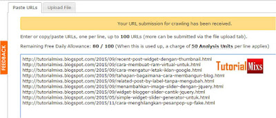 cara submit url ke domain majestic