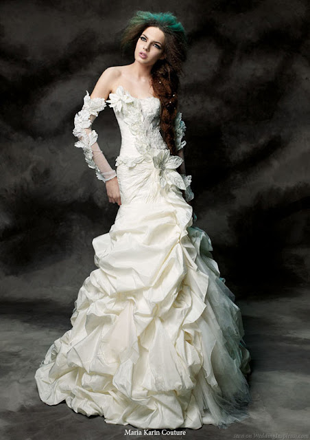 Wedding Dress and Wedding hairstyle 2011