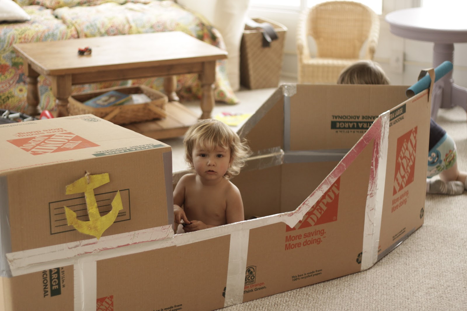 Cardboard Pirate Ship