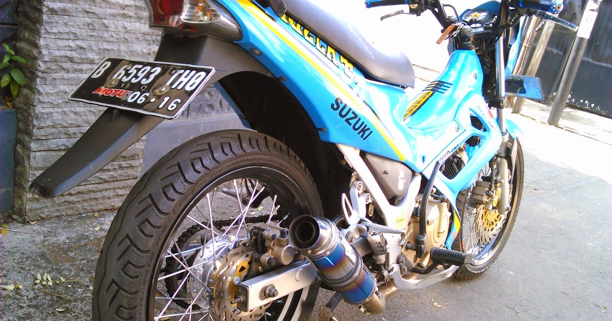 Share The Story -: Modifikasi Satria FU : Velg Jari-Jari 