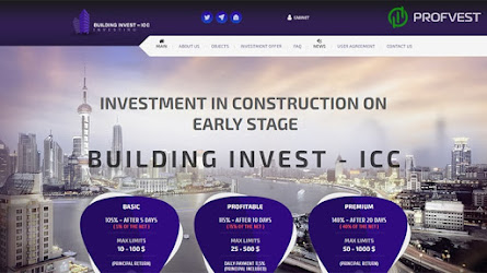 Building Invest-ICC: обзор и отзывы о building-invest.com (HYIP СКАМ)