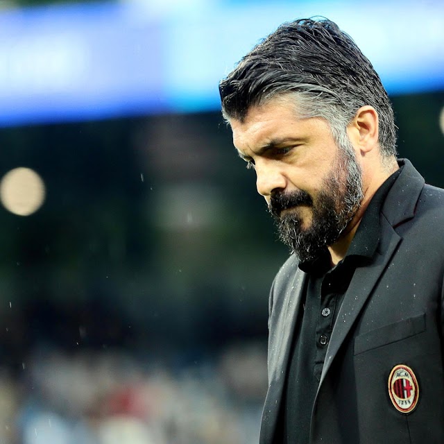 Kecewa Timnya Kalah Gennaro Gattuso Tertunduk Lesu