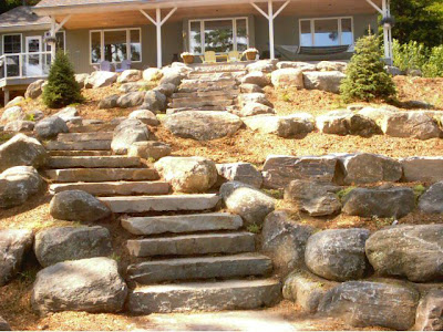 outdoor stair plans