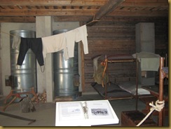 Inside the house