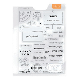 Happy Mail Envelop Stamp Set