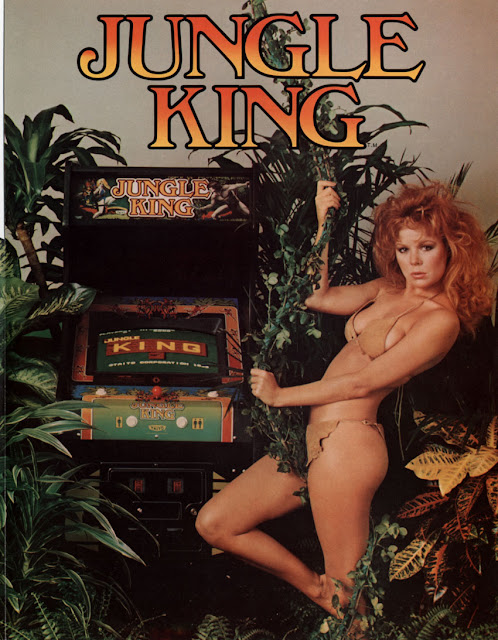 Promoción videojuego Jungle King - 1982