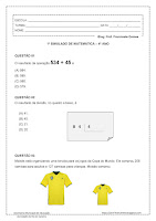 1º SIMULADO DE MATEMÁTICA – 4º ANO