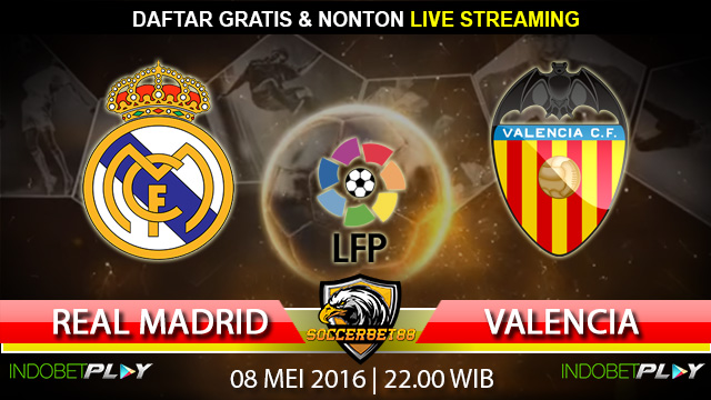 Prediksi Real Madrid vs Valencia 08 Mei 2016 (Liga Spanyol)