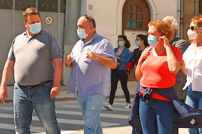 Eduardo Teixeira, Fernando Gomes e Fernanda Moreira