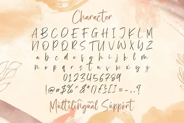 Angelwine Handwritten Font