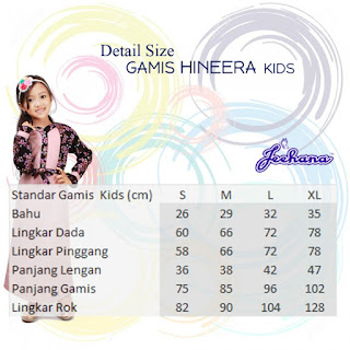 GAMIS JEEHANA KIDS HINEERA