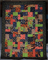 Boo! Halloween quilt